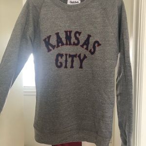 Kansas City grey sweatshirt